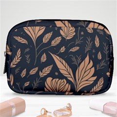 Background Pattern Leaves Texture Make Up Pouch (small) by Loisa77