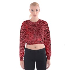 Drops Water Drop Trypophobia Cropped Sweatshirt