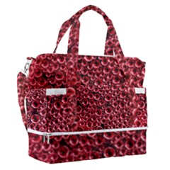 Drops Water Drop Trypophobia Sports Shoulder Bag With Shoes Compartment by Loisa77