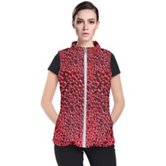 Drops Water Drop Trypophobia Women s Puffer Vest