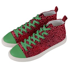 Drops Water Drop Trypophobia Men s Mid-top Canvas Sneakers by Loisa77