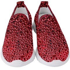 Drops Water Drop Trypophobia Kids  Slip On Sneakers by Loisa77