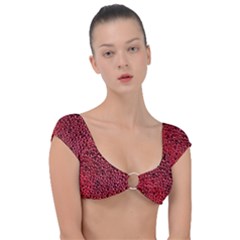 Drops Water Drop Trypophobia Cap Sleeve Ring Bikini Top by Loisa77