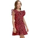 Drops Water Drop Trypophobia Kids  Winged Sleeve Dress View3