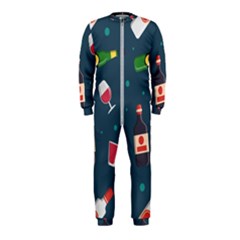 Pattern Seamless Background Texture Onepiece Jumpsuit (kids)