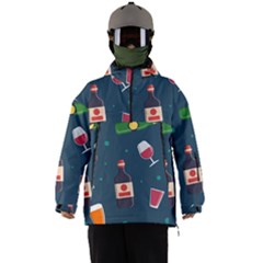 Pattern Seamless Background Texture Men s Ski And Snowboard Waterproof Breathable Jacket by Loisa77