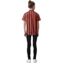 Template Background Red Strip Kids  Short Sleeve Shirt View2