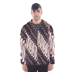 Batik Indonesian Culture Indonesia Authentic Men s Hooded Windbreaker by Perong