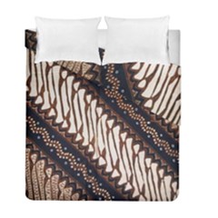 Batik Indonesian Culture Indonesia Authentic Duvet Cover Double Side (full/ Double Size) by Perong