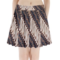 Batik Indonesian Culture Indonesia Authentic Pleated Mini Skirt by Perong