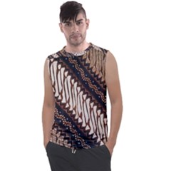 Batik Indonesian Culture Indonesia Authentic Men s Regular Tank Top by Perong