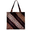 Batik Indonesian Culture Indonesia Authentic Zipper Grocery Tote Bag View2