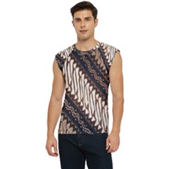 Batik Indonesian Culture Indonesia Authentic Men s Raglan Cap Sleeve T-shirt by Perong