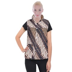 Batik Indonesian Culture Indonesia Authentic Women s Button Up Vest