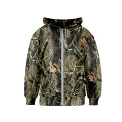 Realtree Camo Seamless Pattern Kids  Zipper Hoodie by Perong