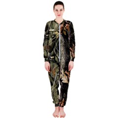 Realtree Camo Seamless Pattern Onepiece Jumpsuit (ladies)