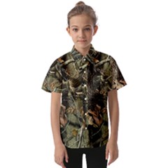 Realtree Camo Seamless Pattern Kids  Short Sleeve Shirt by Perong