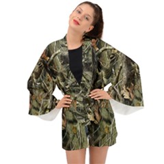 Realtree Camo Seamless Pattern Long Sleeve Kimono by Perong