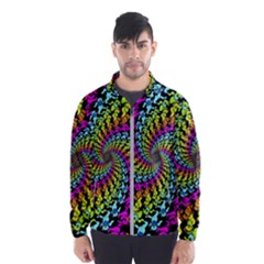 3d Grateful Dead 90 s Neon Dancing Bears Men s Windbreaker