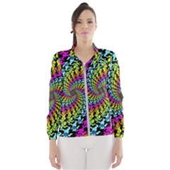 3d Grateful Dead 90 s Neon Dancing Bears Women s Windbreaker