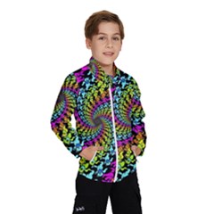 3d Grateful Dead 90 s Neon Dancing Bears Kids  Windbreaker