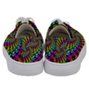 3d Grateful Dead 90 s Neon Dancing Bears Kids  Low Top Canvas Sneakers View4