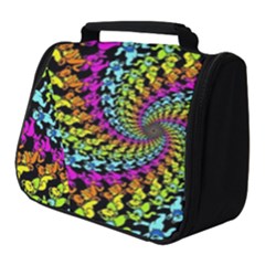 3d Grateful Dead 90 s Neon Dancing Bears Full Print Travel Pouch (small) by Perong