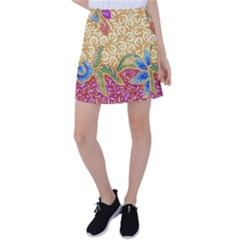 Batik Indonesian Culture Indonesia Authentic Tennis Skirt by Perong