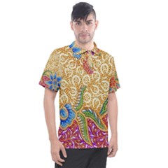 Batik Indonesian Culture Indonesia Authentic Men s Polo T-shirt by Perong