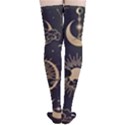 Asian Seamless Pattern With Clouds Moon Sun Stars Vector Collection Oriental Chinese Japanese Korean Thigh High Stockings View4