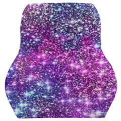 Purple Violet Glitter Galaxy Nebula Space Pattern Car Seat Back Cushion  by Perong