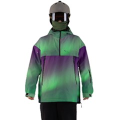 Northern Lights Green Aurora Borealis Men s Ski And Snowboard Waterproof Breathable Jacket