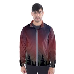 Aurora Borealis Alaska Sky Men s Windbreaker