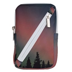 Aurora Borealis Alaska Sky Belt Pouch Bag (small) by Perong