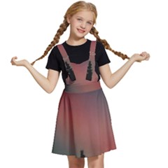 Aurora Borealis Alaska Sky Kids  Apron Dress by Perong