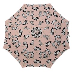 Cute Panda Animal Pattern Straight Umbrellas