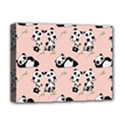 Cute Panda Animal Pattern Deluxe Canvas 16  x 12  (Stretched)  View1