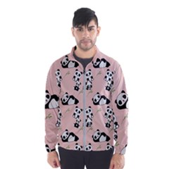 Cute Panda Animal Pattern Men s Windbreaker