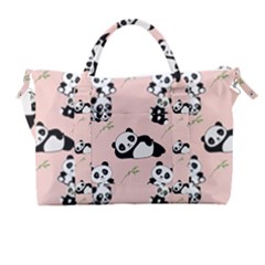 Cute Panda Animal Pattern Carry-on Travel Shoulder Bag by Perong