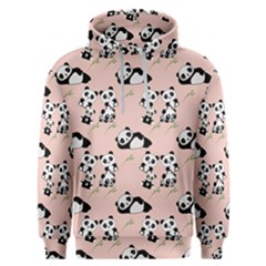 Cute Panda Animal Pattern Men s Overhead Hoodie