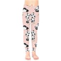 Cute Panda Animal Pattern Kids  Classic Winter Leggings View1