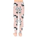 Cute Panda Animal Pattern Kids  Classic Winter Leggings View2