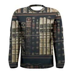 Antique Vintage Old Book Men s Long Sleeve T-shirt