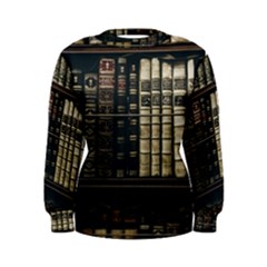 Antique Vintage Old Book Women s Sweatshirt