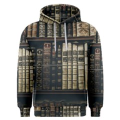 Antique Vintage Old Book Men s Overhead Hoodie by Perong