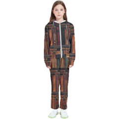 Old Books Vintage Office Antique Library Kids  Tracksuit