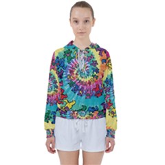 Tie Dye Grateful Dead Bears Women s Tie Up Sweat