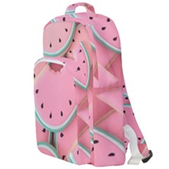 Aesthetic Cute Kawaii Watermelon Double Compartment Backpack by Perong