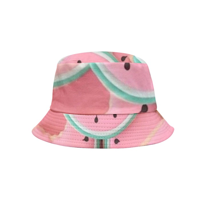 Aesthetic Cute Kawaii Watermelon Bucket Hat (Kids)