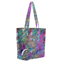 Abstract Candies Everyday Shoulder Bag With Pouch Bag